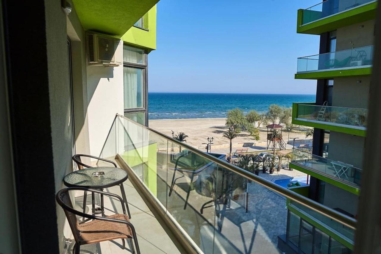 Blue Apartment In Spa N Pool Beach Resort Navodari Luaran gambar