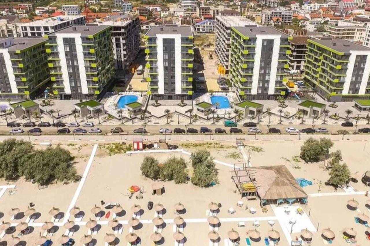 Blue Apartment In Spa N Pool Beach Resort Navodari Luaran gambar