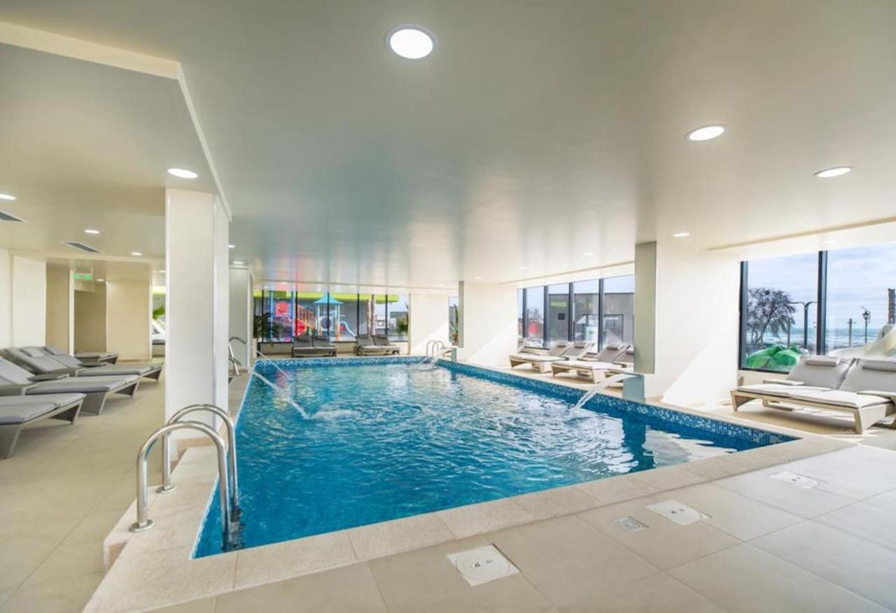 Blue Apartment In Spa N Pool Beach Resort Navodari Luaran gambar